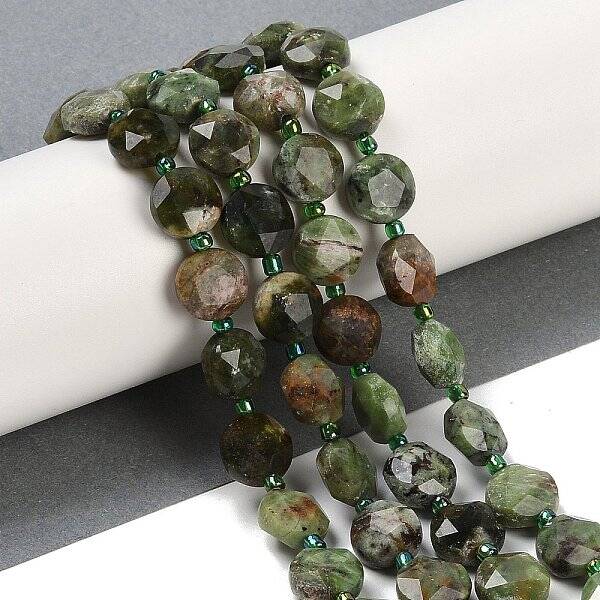 Natural Green Opal Beads Strands