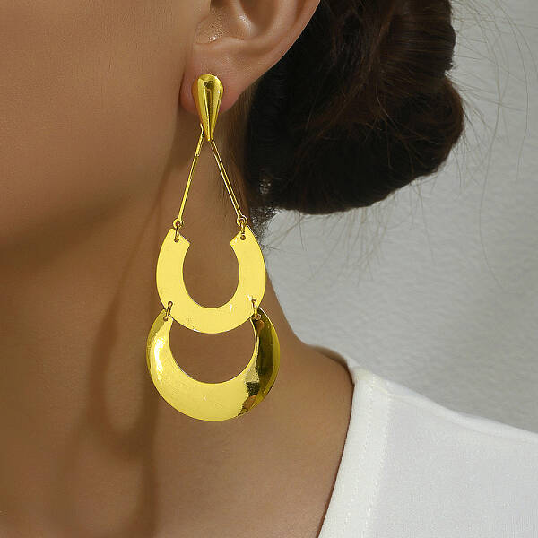Geometric Long Earrings for Women