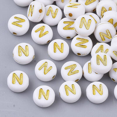 Plating Acrylic Beads