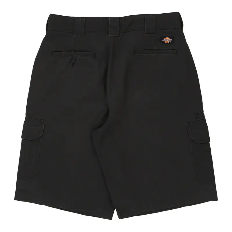 Dickies Cargo Shorts - 35W 12L Black Cotton