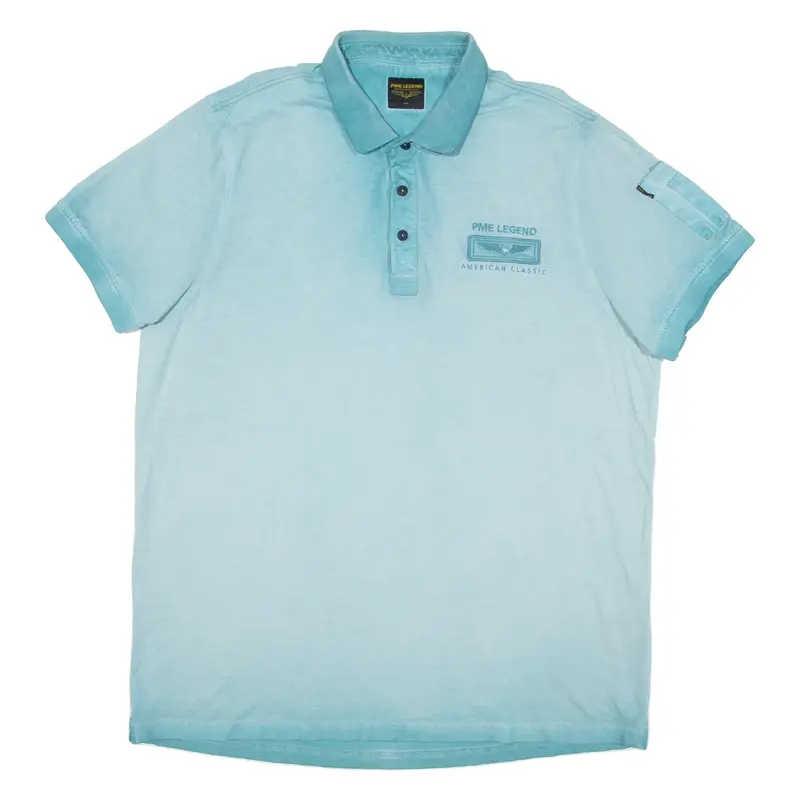 PME LEGEND Mens Polo Shirt Blue 3XL