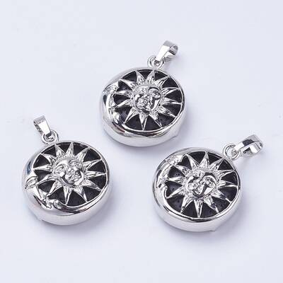 Natural Lava Rock Pendants