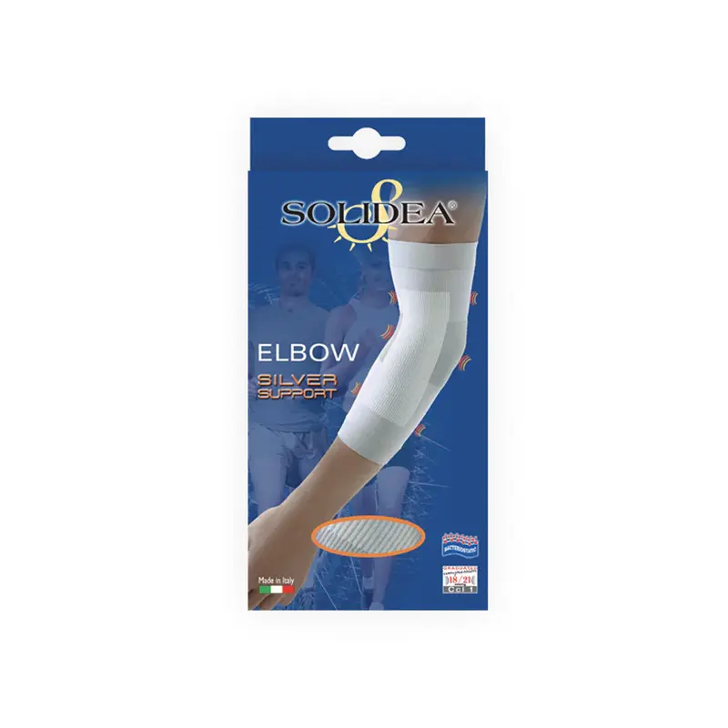 Solidea Silver Support Elbow Ccl1 Elbow Brace Compression 18 21mmHg ML Camel