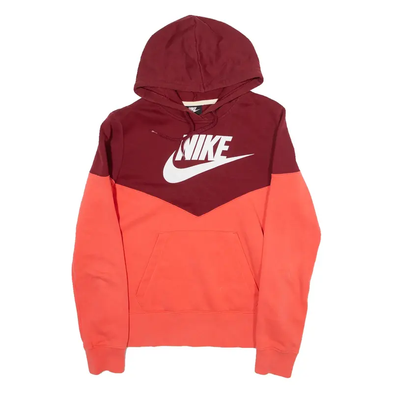 NIKE Mens Red Hoodie S