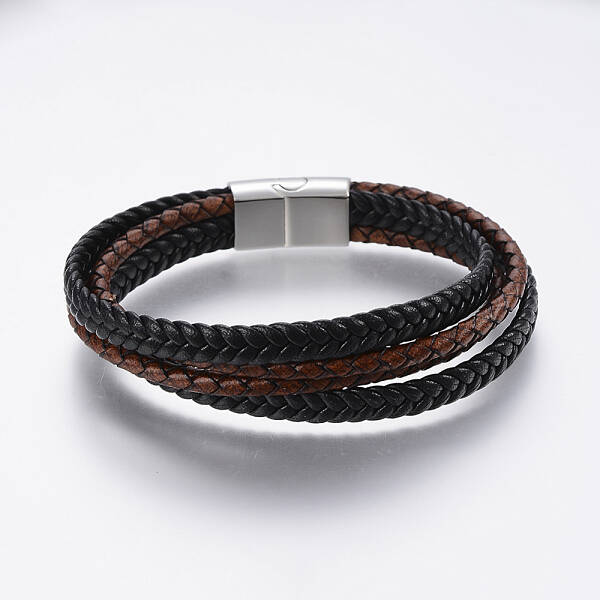 Leather Cord Multi-strand Bracelets