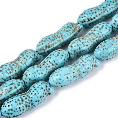 Synthetic Turquoise Beads Strands