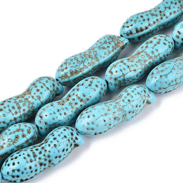Synthetic Turquoise Beads Strands