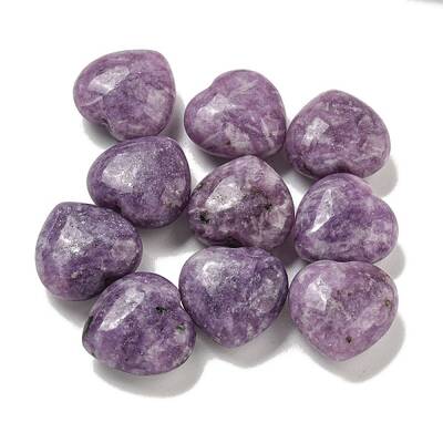Natural Lepidolite Beads