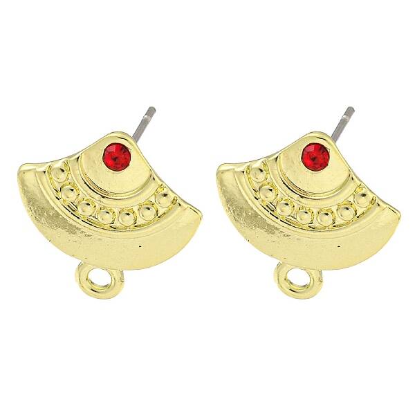 Rack Plating Alloy Stud Earring Finding