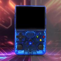 R36S Retro Video Handheld Game Console Linux System 3.5 in IPS Screen Built in 3000mAH Battery 32G+64G TF Card Preinstalled G...