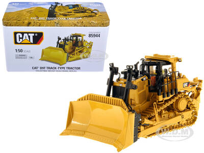 Cat Caterpillar D9T Track-Type Tractor with Operator High Line Series 1/50 Diecast Model by Diecast Masters