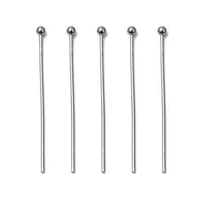 Tarnish Resistant 304 Stainless Steel Ball Head Pins
