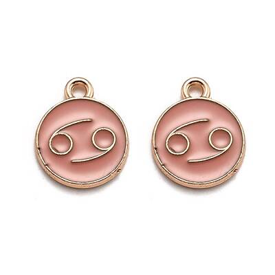 Alloy Enamel Pendants