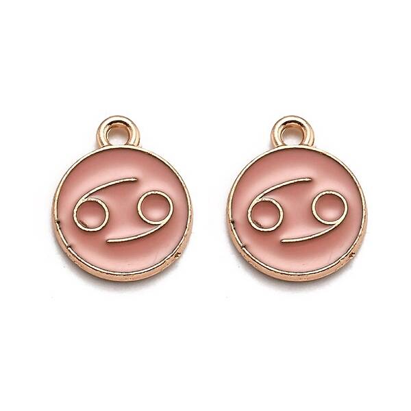 Alloy Enamel Pendants