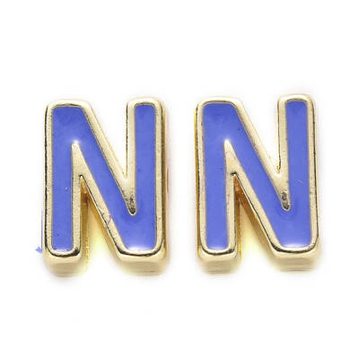 Rack Plating Alloy Enamel Beads