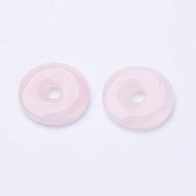 Natural Rose Quartz  Pendants