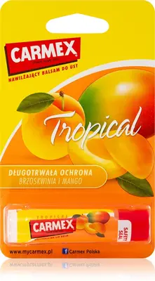 Carmex Tropical Peach & Mango Hydrating Lip Balm Stick 4.25g
