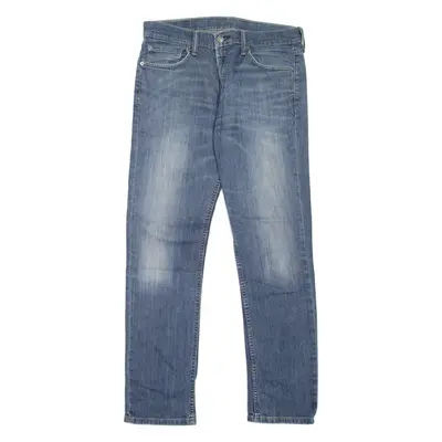 LEVI'S 511 Jeans Mens Blue Slim Straight Stone Wash W32 L32