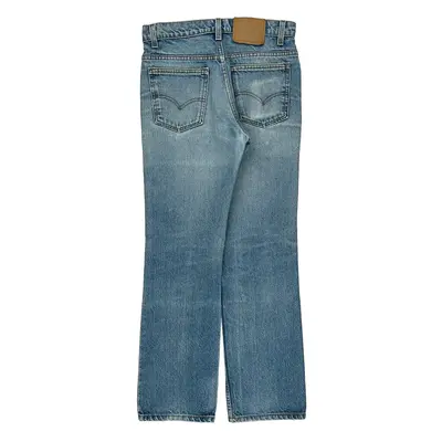 Levis Boot Cut Jeans - 31W UK 12 Light Wash Cotton