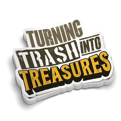 FunBucket Kustoms - Trash Into Treasures Decal