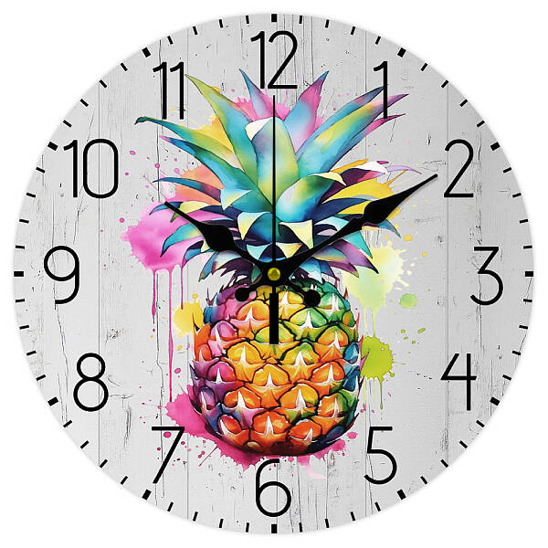 MDF Printed Wall Clock