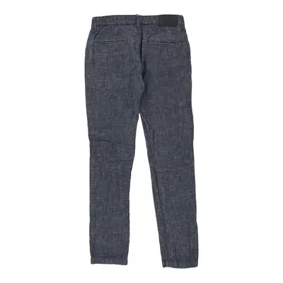 Blue French Market Trousers - 31W UK 12 Blue Cotton