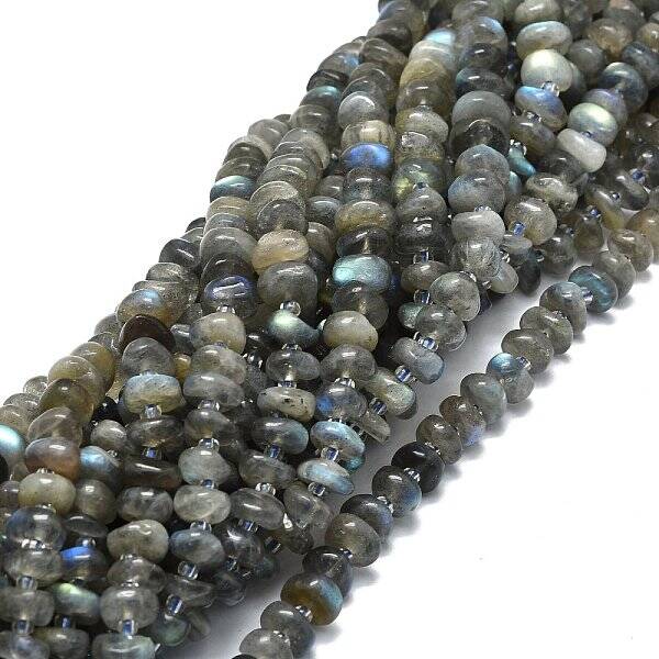 Natural Labradorite Beads Strands