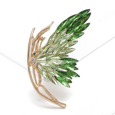 Alloy Rhinestone Brooch for Backpack Clothes