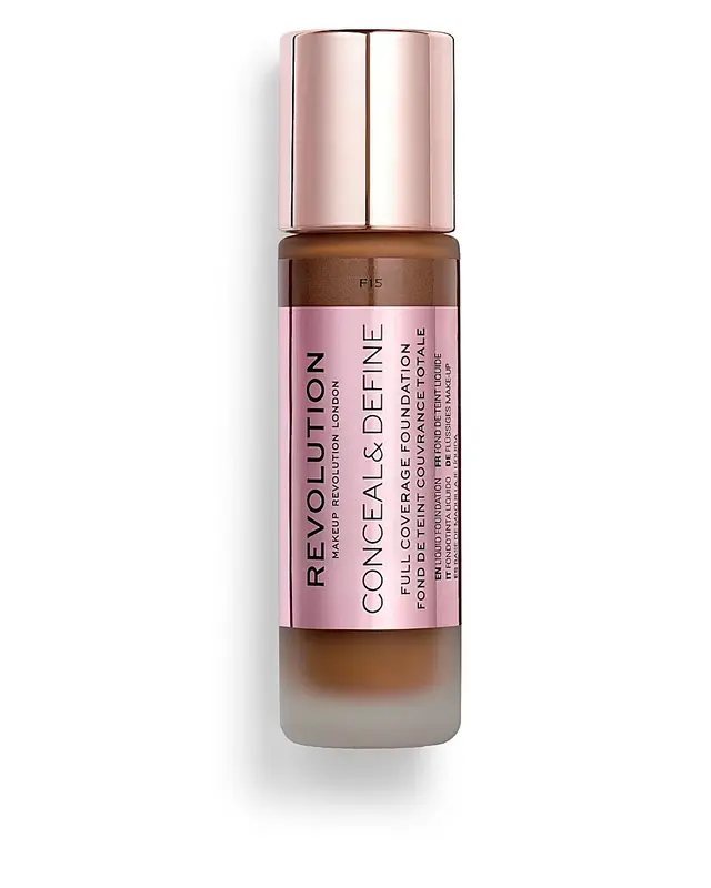 Makeup Revolution Corrects and defines Oil-free foundation cream F 15 23 ml