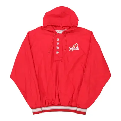 Made in USA St.Louis Cardinals Legends Athletic MLB Jacket - Large Red Polyester Blend