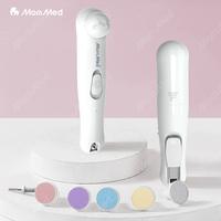 MomMed Electric Nail Clippers, Trim Polish Grooming kit for Newborn Toddler or Adults Toes Fingernails, 6 Grinding Heads and ...