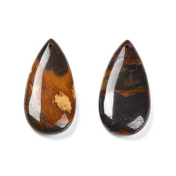 Natural Tiger Iron Pendants