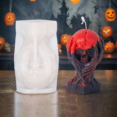 Skull DIY Silicone Candle Molds