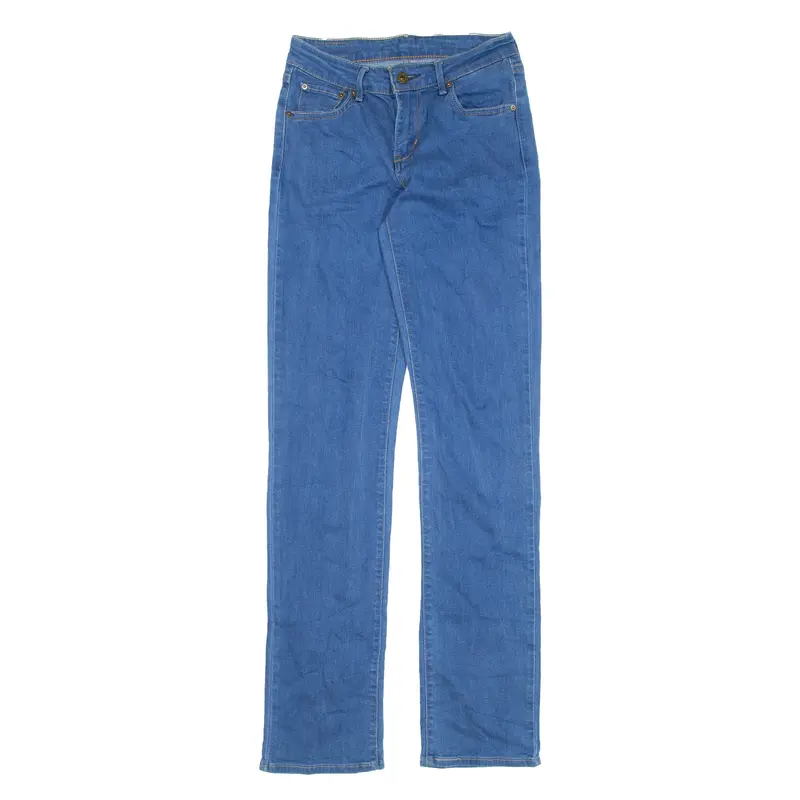 LEVI'S Jeans Blue Denim Regular Straight Womens W25 L32