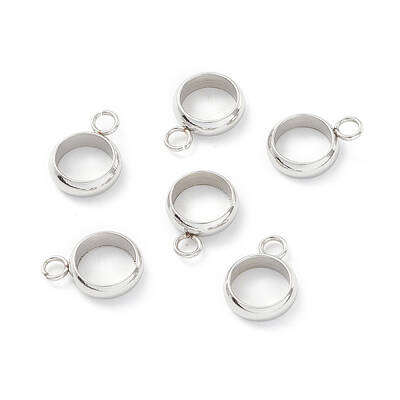 Non-Tarnish 201 Stainless Steel Tube Bails