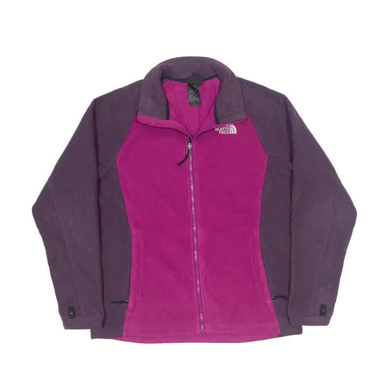 THE NORTH FACE Fleece Jacket Pink Colourblock Womens L