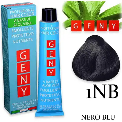 Geny Professional Tintura 100 Ml Nero Blu 1Nb
