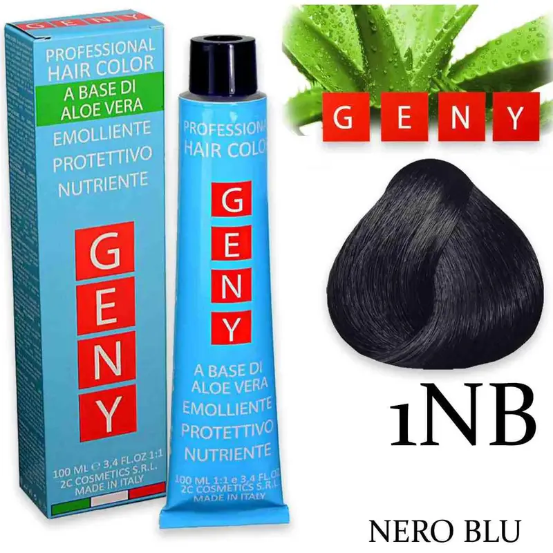 Geny Professional Tintura 100 Ml Nero Blu 1Nb