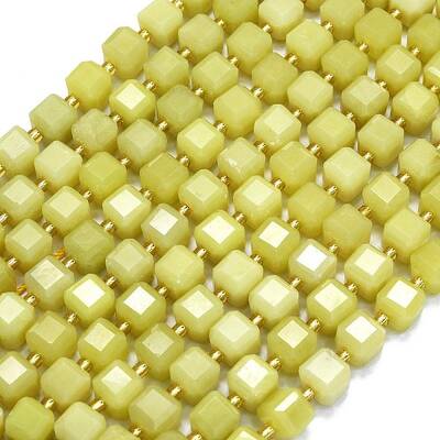 Natural Lemon Jade Beads Strands