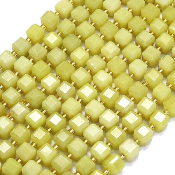 Natural Lemon Jade Beads Strands