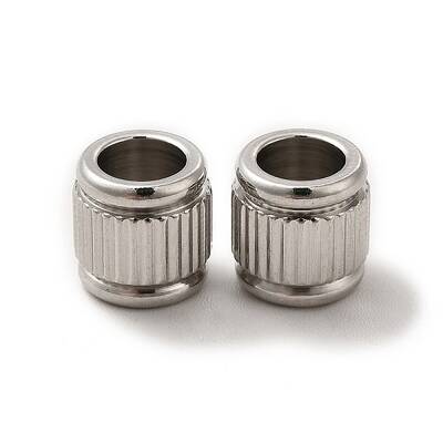 Non-Tarnish 201 Stainless Steel European Beads