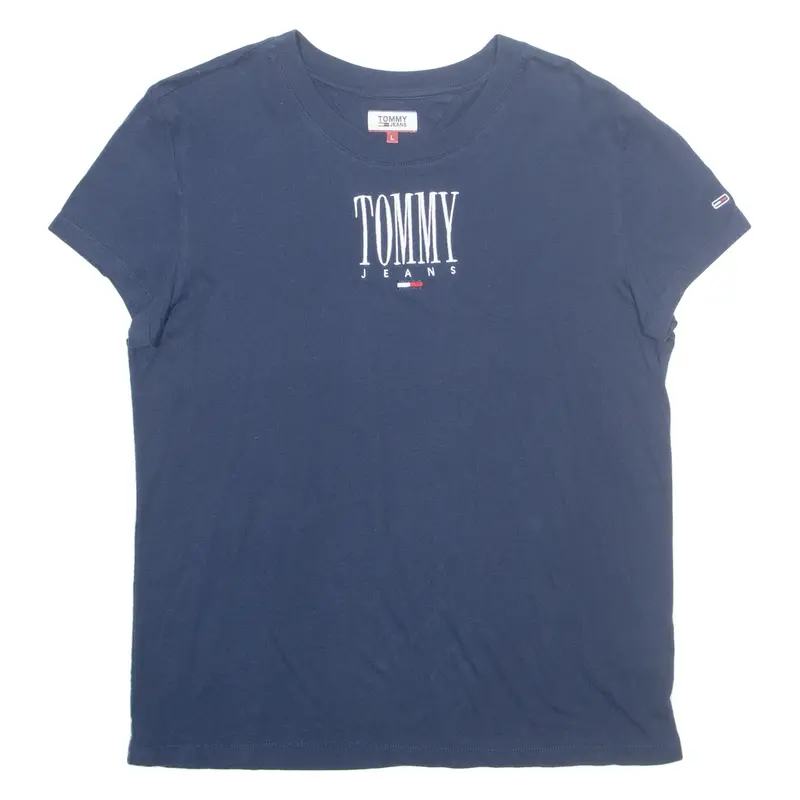 TOMMY HILFIGER Mens T-Shirt Blue L