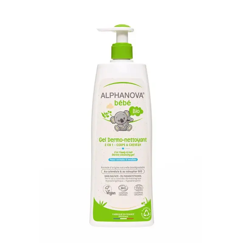 Alphanova Bambino Dermo Cleanser for Hair and Body BIO 500ML