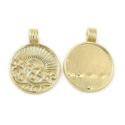 Rack Plating Brass Pendants