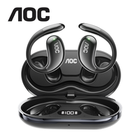 AOC ACD2514 Wireless Open-Ear Earbuds – Lightweight, Secure Fit, All-Day Comfort Electronic  headphones bluetooth buds Audi...