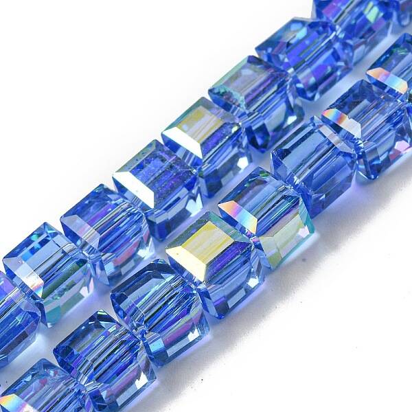 Electroplate Glass Beads Strands