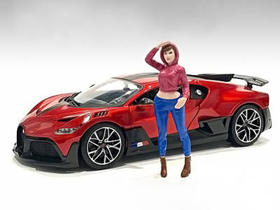 Girls Night Out Jessie Figurine for 1/18 Scale Models by American Diorama