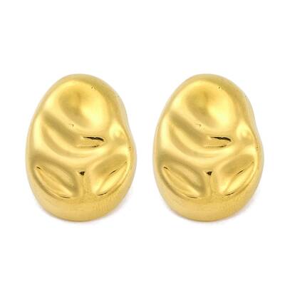 Ion Plating(IP) 304 Stainless Steel Stud Earrings