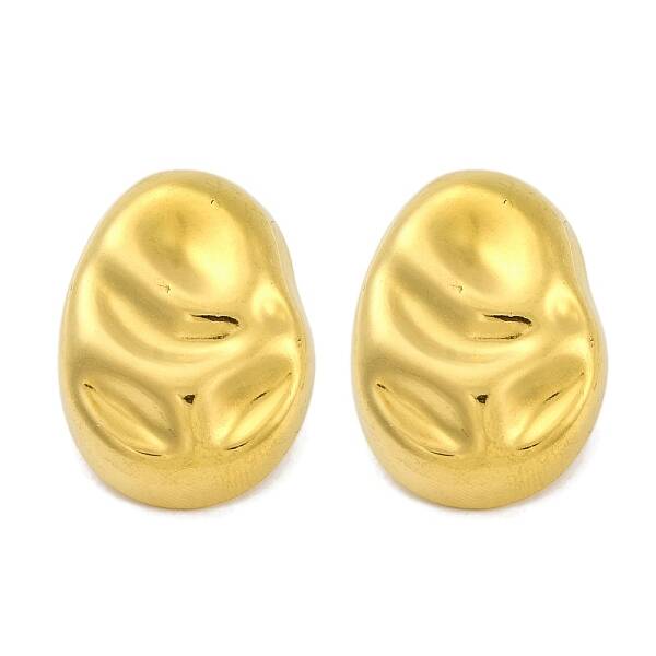 Ion Plating(IP) 304 Stainless Steel Stud Earrings