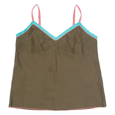 BODEN Womens Camisole Top Brown V-Neck Sleeveless UK 16